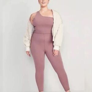 Old Navy Active 3X single shoulder workout jumpsuit